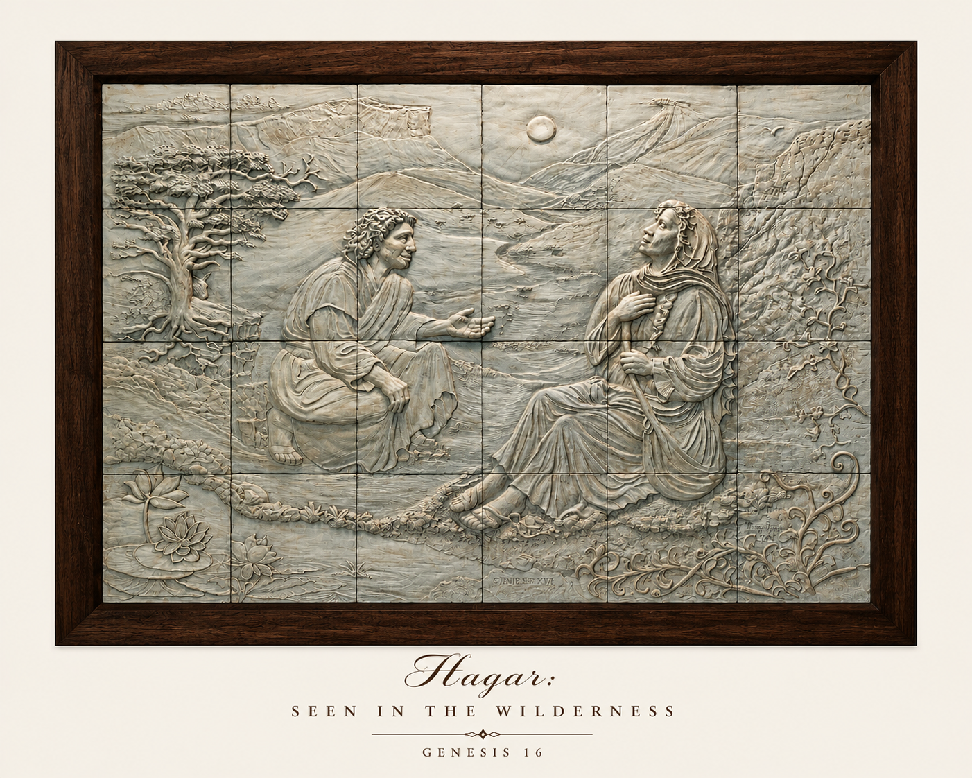 Hagar: Seen in the Wilderness limited-edition fine-art print by Nancy Harbron